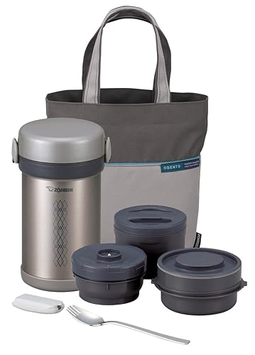 Zojirushi SL-NCE09 Stainless Bento Steel Vacuum Lunch Jar