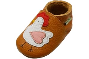 SAYOYO Baby Shoes Soft Leather Sole Infant Toddler Prewalker Shoes