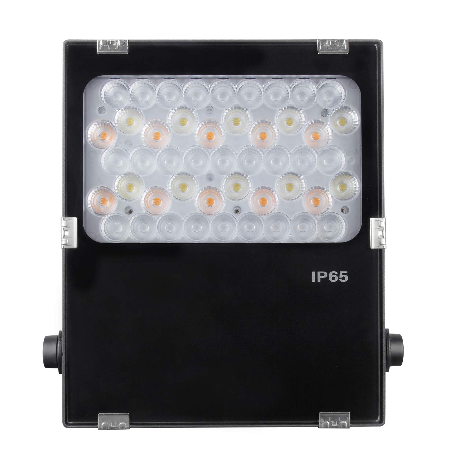 lighteu®, Milight Miboxer 50W AC100~240V Garden Spotlight RGBCCT Multi-Color Change and Color Temperature Adjustable WiFi LED Garden Lawn Light IP66 Waterproof futC06