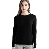 Chanyarn Women's 100% Pure Cashmere Sweater 2025 Fall Winter Crew Neck Long Sleeve Warm Soft Knitted Pullover