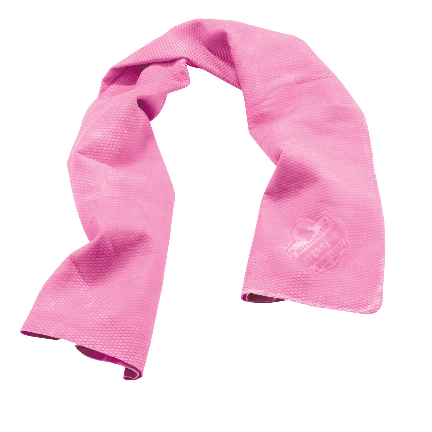 Photo 1 of Ergodyne Chill Its 6602 Cooling Towel, Long Lasting Cooling Relief, Pink