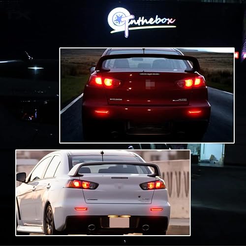 Full LED Bumper Reflector Lights For Mitsubishi Lancer Evo X Outlander For Tailbraketurn Signal Lights Rear Fog Lamps B0b5zlzr5y Full LED Bumper Reflector Lights For Mitsubishi Lancer Evo X Outlander For Tailbraketurn Signal Lights Rear Fog Lamps B0b5zlzr5y