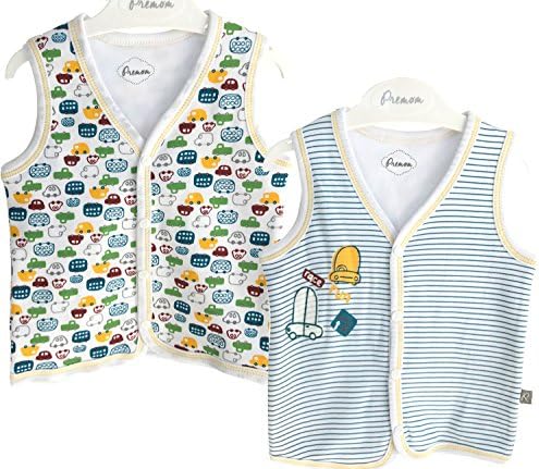 Premom Baby Baby Boys' 2 Piece WaistCoat