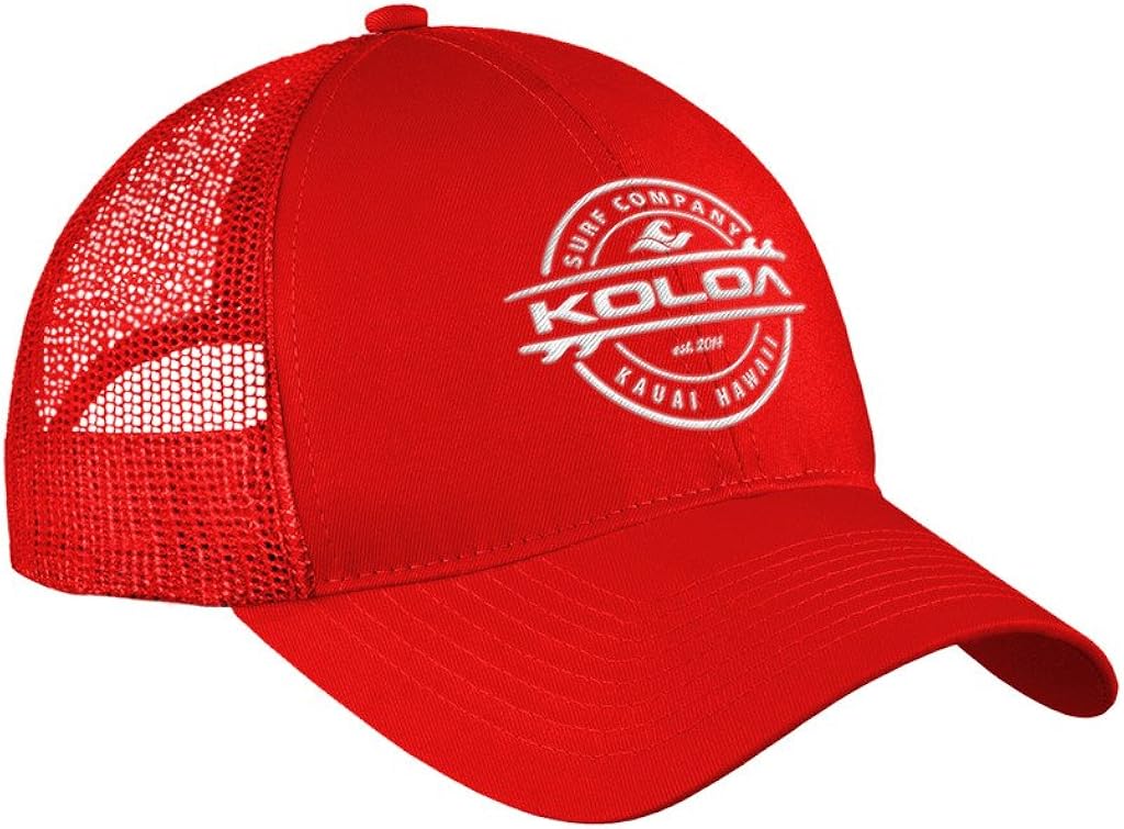 Joe's USA Koloa Surf Thruster Logo Old School Curved Bill Mesh Snapback Hats