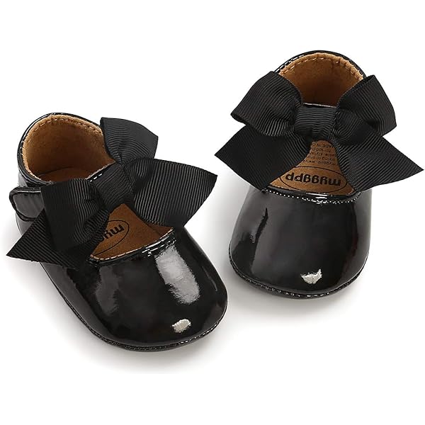 Baby Girl Soft Bowknot Flats – Light Grey, 0-3 Months, Anti-Slip, Comfortable First Walkers Or Princess Shoes