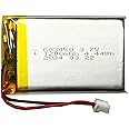 FITHOOD 603450 Battery 3.7v 1200mAh Lithium Polymer Rechargeable Battery with with JST Connector for Household Appliances