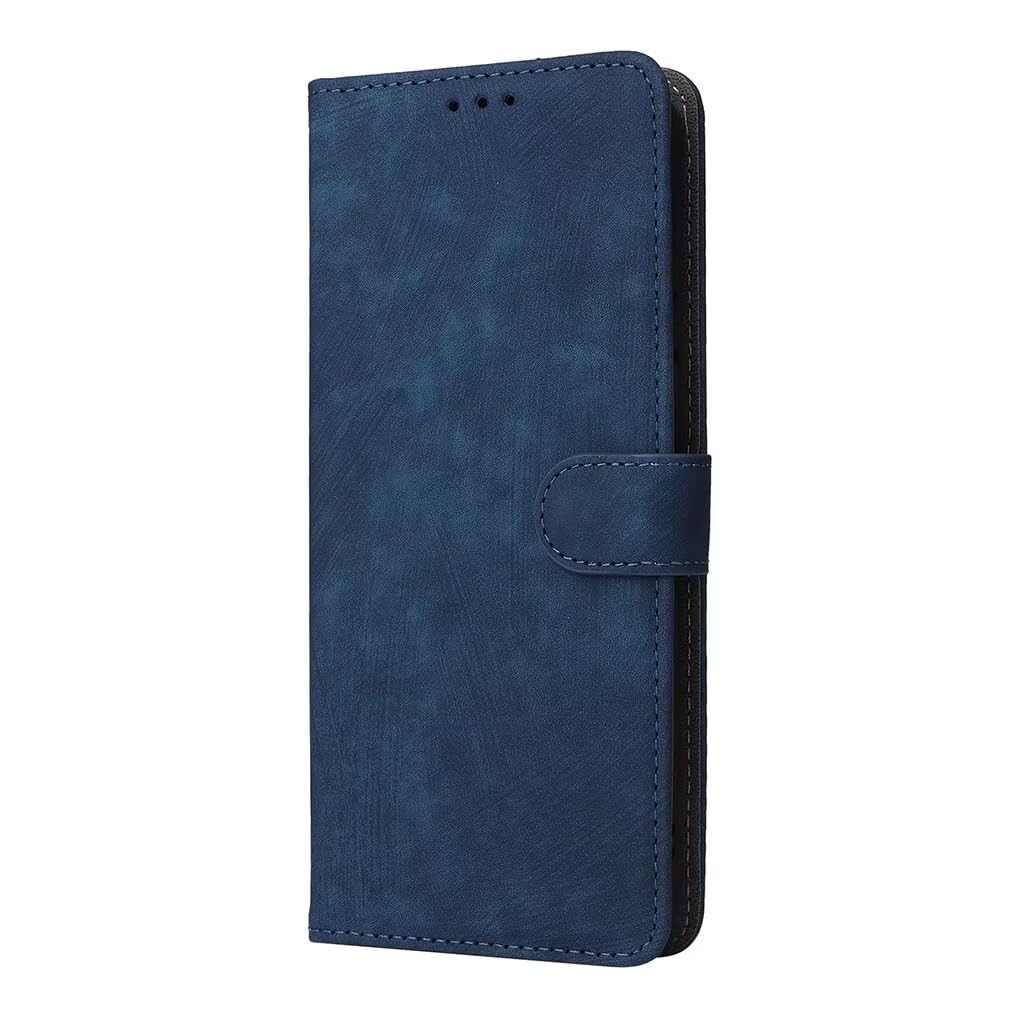 SEAHAI Leather Flip Case for Google Pixel 9 Pro XL, Premium PU Wallet Book Folio Ultra-thin Shockproof Cover Kickstand with Credit Card Slots/RFID Protection/Magnetic Close - Blue