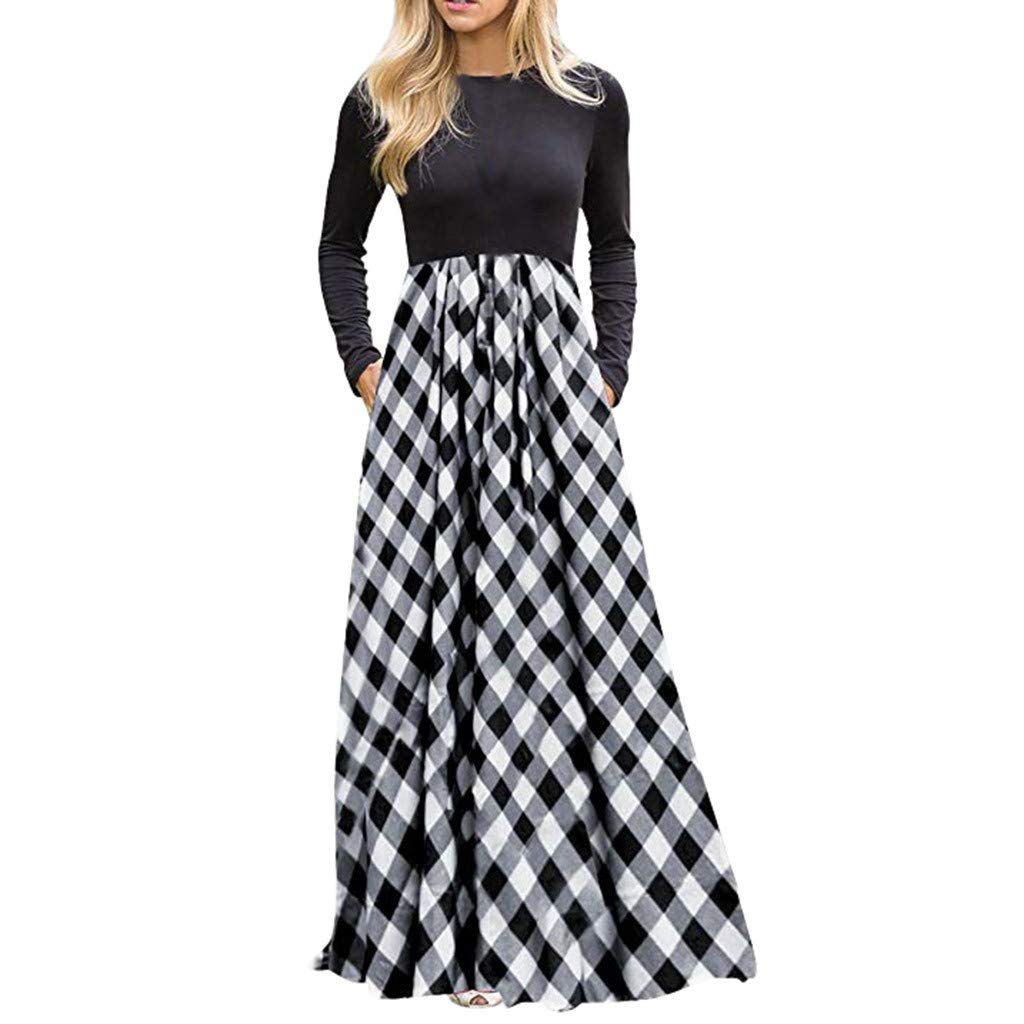 Women Tunic Tops Dresses Lady Plaid Button Irregular Hem Sleeveless Evening Party Dress
