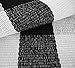 Levinis Buffalo Check Rug 3' x 5' - Retro Farmhouse Lattice Area Rugs - Black and White Checkered Plaid Rug for Front Porch/Kitchen/Bedroom, 35.4