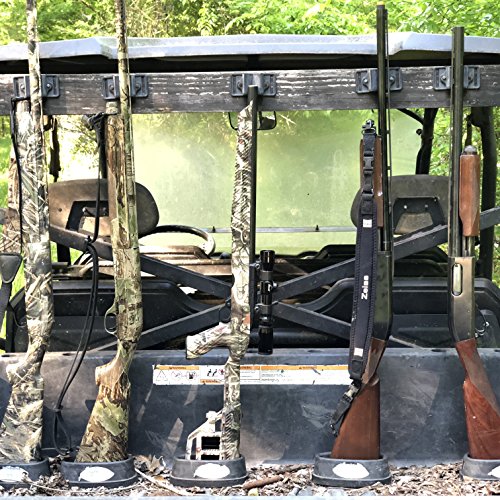 Gun Stock Holder For Rifle or Shotguns , secure gun racks for UTV's, ATV's,Duck Blinds,Deer Stands,Golf Carts, Ranch Trucks, Hog Vehicles, and Hunting Boats. - Thumbnail 6