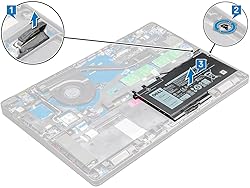DELL GJKNX 7.6V 68Wh 4-Cell Notebook Battery For