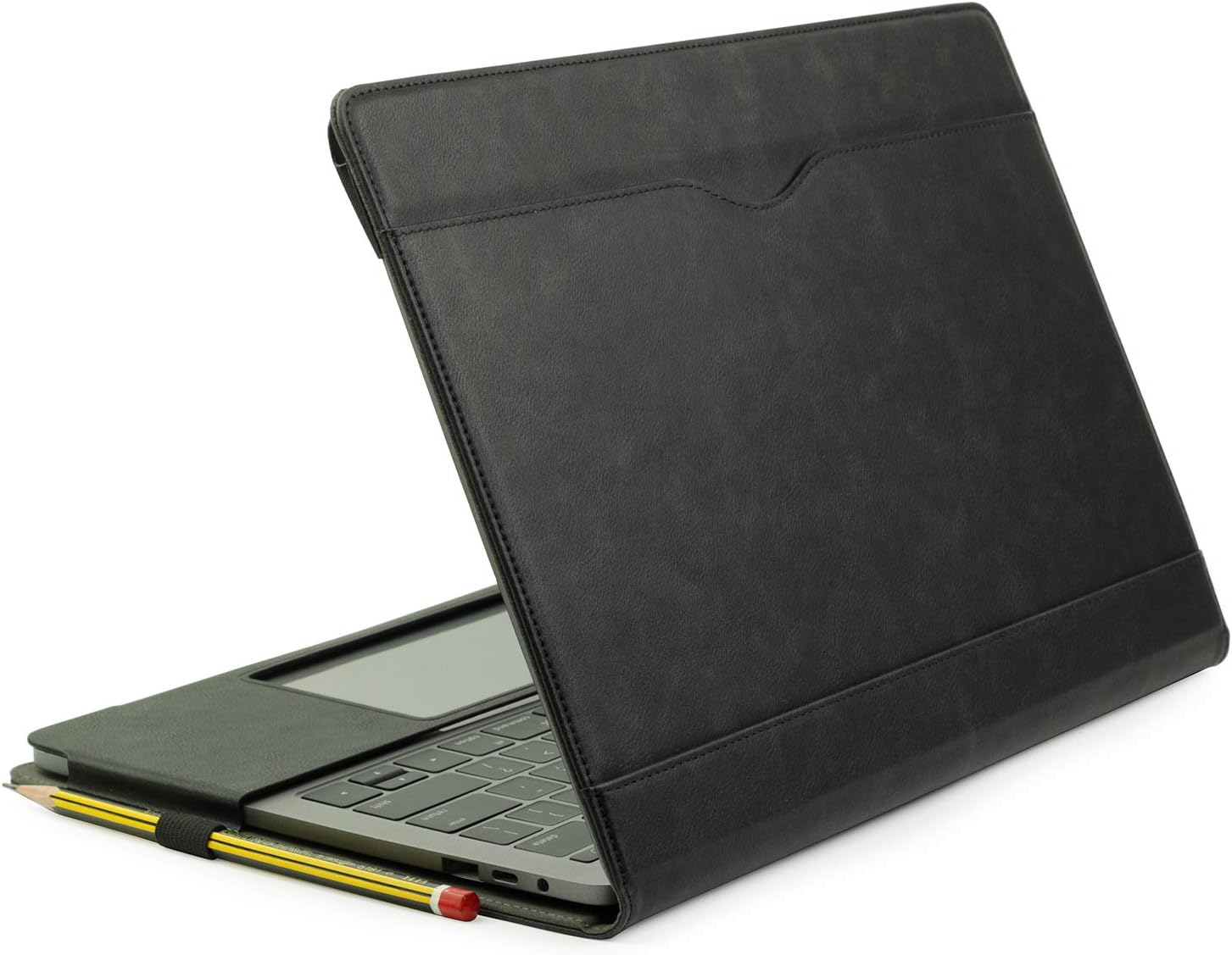 TYTX Leather Case Compatible with MacBook Air 13 Inch M1 A2337 A2179 A1932 with Retina Display 2021 2020 2019 2018 Release - Image 3