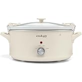 Crock-Pot 10QT Manual CNC Slow Cooker, Oat Milk