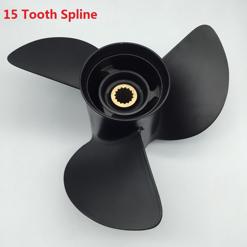 Propeller Aluminum for Suzuki Out-Board 3 Blade Dia 13 1/4 Pitch 17 Outboard Marine 3-Blade Boat Propeller