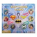 2" DC COMIC BACKPACK CLIPS Vending Toys - 250 (W/ Free Display)