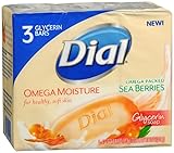 Dial Omega Moisture Glycerin Bar Soap, Sea