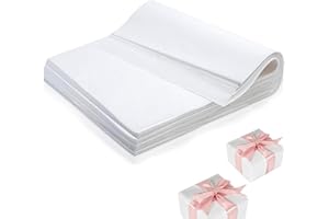 200 Sheets Kraft Paper Sheets Bulk White Paper, 18”x 24”Large Craft Paper for Arts Drawing DIY Projects, White Wrapping for G