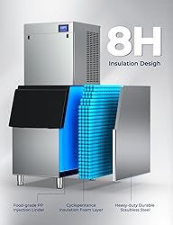 22" Commercial Ice Maker Machine 450LBS/24H with