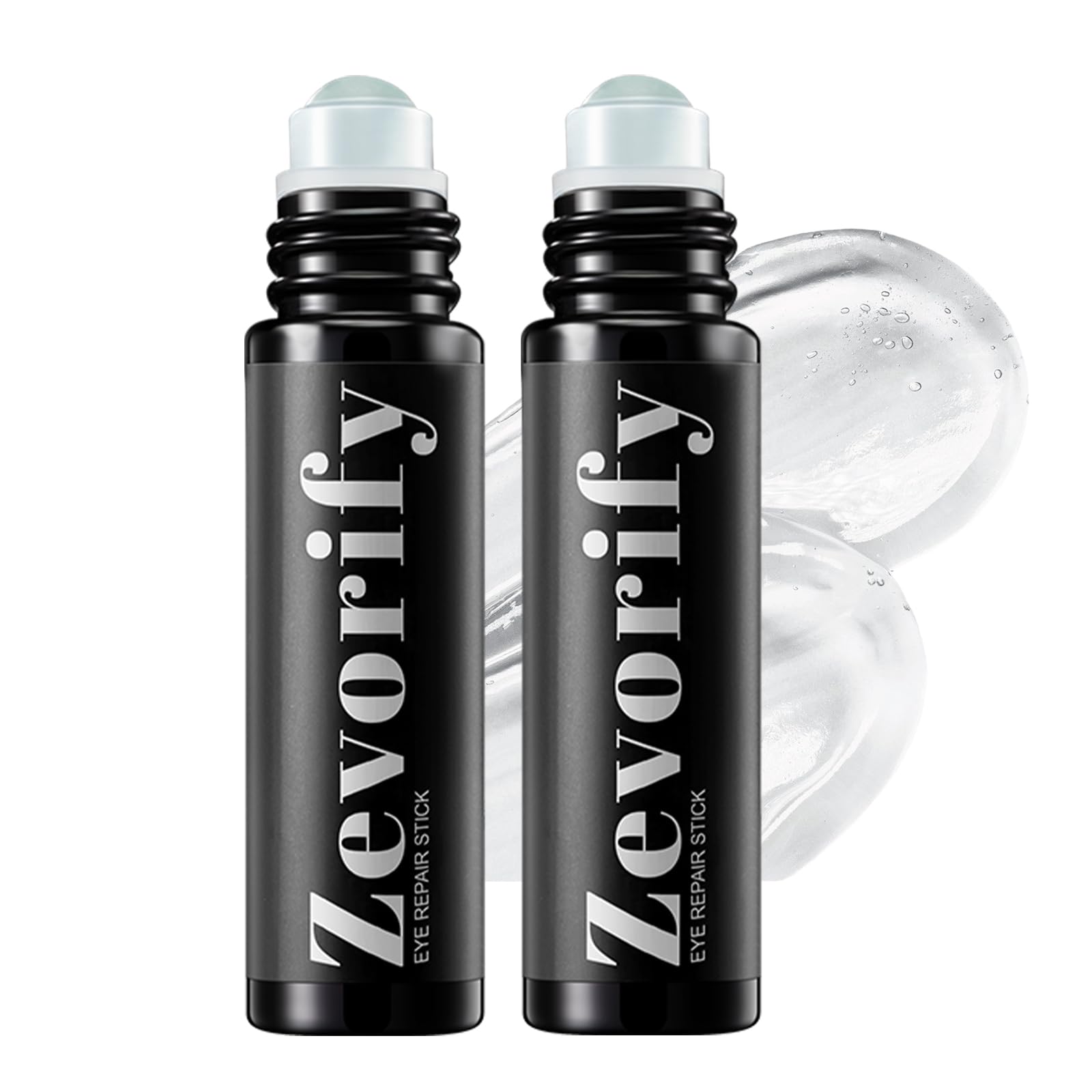 Photo 1 of Zevorify Eye Repair Stick for Men | 2PCS Caffeine Under Eye Roller for Eyebags and Dark Circles - Cooling Stick Hydrates and Depuffing, 0.34 Fl Oz (2 PCS, 0.34 Fl Oz/PC)