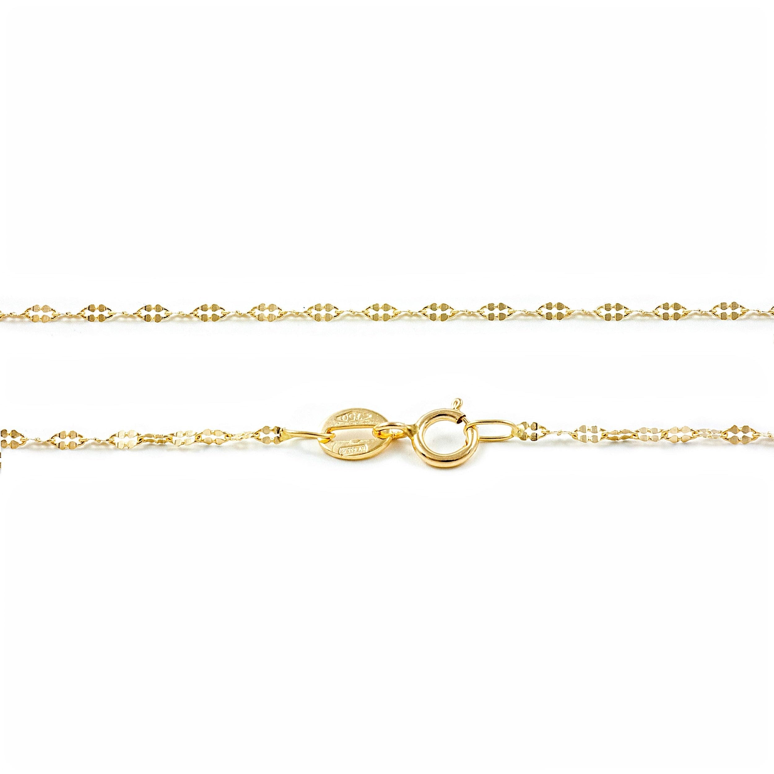 Monde Petit 18ct Yellow Gold Chain (50 cm)