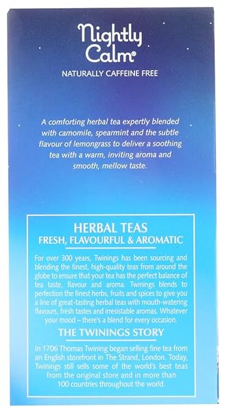 TWININGS HERBAL BEDTIME BLEND TEA 20 BAG –