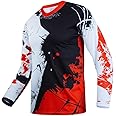 Dirt Bike Jersey for Youth, Kids Mountain Bicycle Shirt Long Sleeve for Motorcycle Motocross BMX Moto Mx Offroad Racing