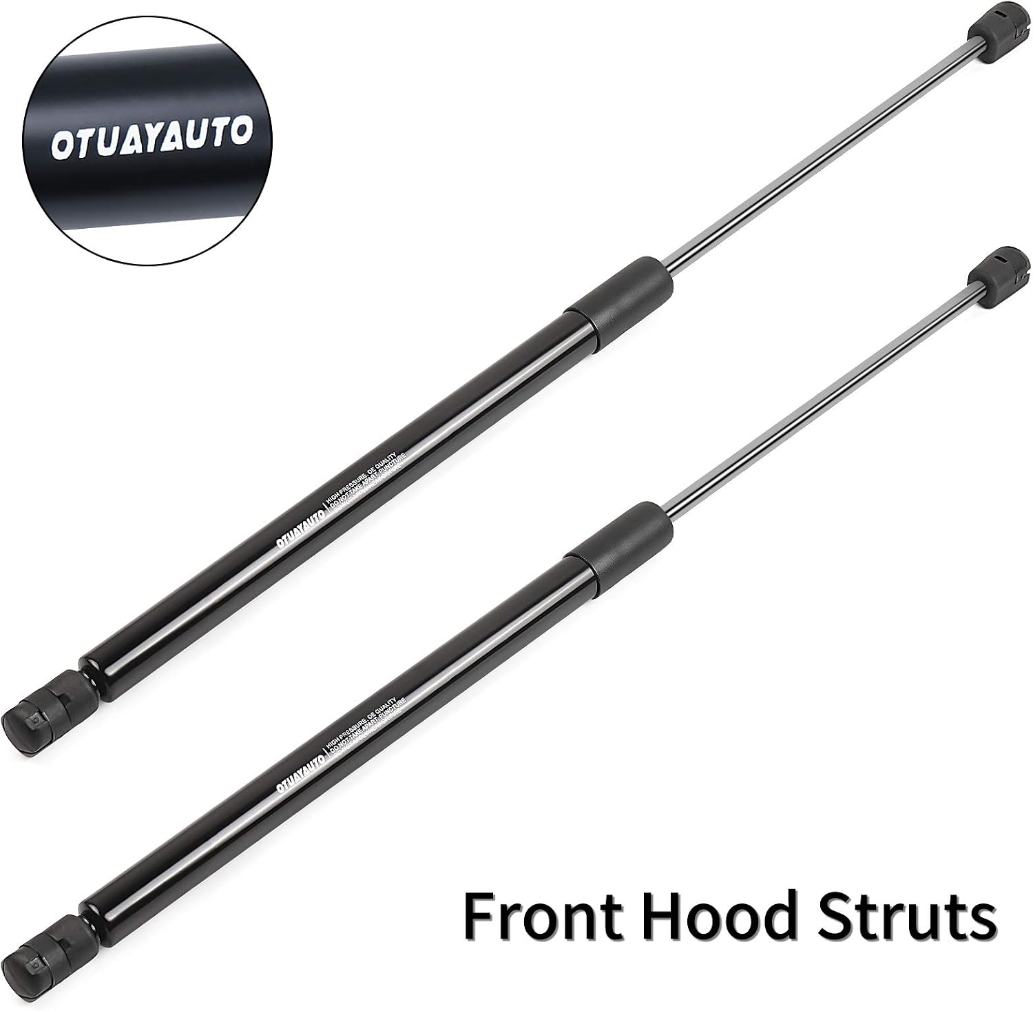 Pair Of Hood Lift Support Struts For 2002-2010 Dodge Ram 1500-4500 – Gas Spring Replacement