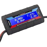 150A High Precision Power Analyzer Multi Meter for Measuring Power | Measure Power Watt (W) Voltage (V) Current (A) Charge (Ah) Energy (Wh), Operates from 4.8V to 60V or 0V to 60V, 12 Gauge Wire