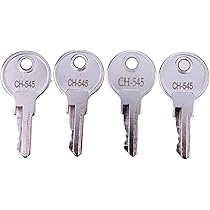 CH545 Cabinet Replacement Key - Key for Storage, File, Desk or