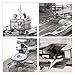 CubicFun 3D Puzzles Warships Model Kits, USS Enterprise Aircraft Carrier, 121 Pieces