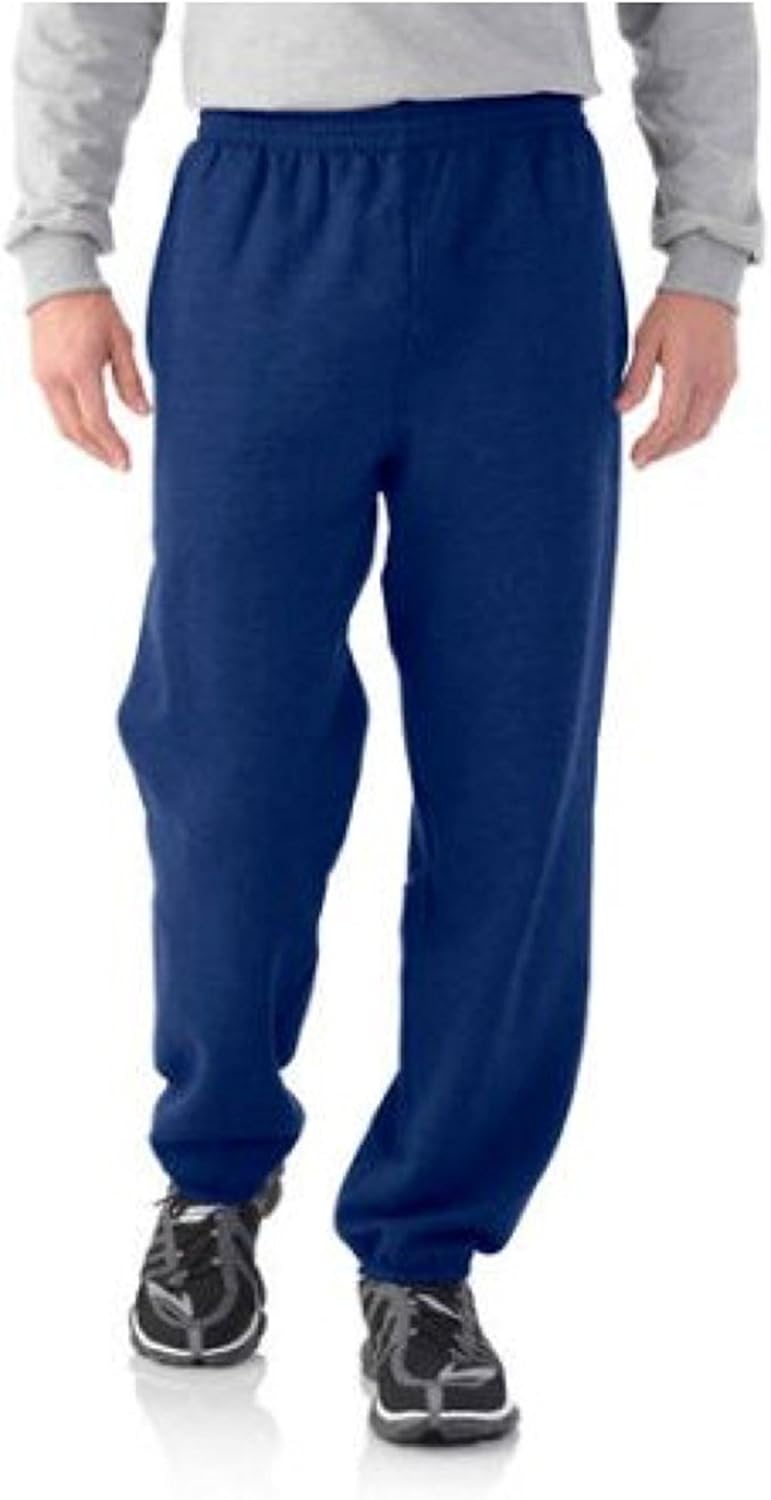 Fruit of the Loom Men's Elastic Bottom Sweatpant at  Men’s Clothing store