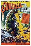 GODZILLA POSTER Amazing Vintage Print RARE HOT NEW 24x36 Style 1
