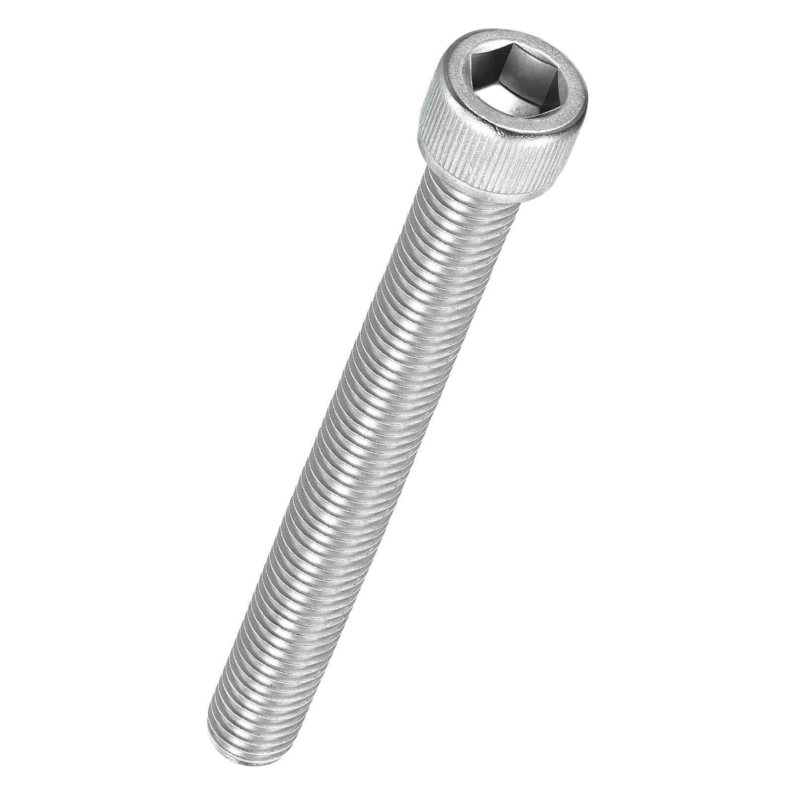 Kozelo 2pcs Socket Head Cap Screws - [M12-1.75 x 150mm] 304 Stainless Steel Allen Socket Drive for Electrical Motor 3D Printing Fan Engine Replacement Use, Silver — image 1