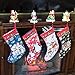 BestPysanky 4 Polar Bears, Rudolph, Penguins and Gingerbread Man Christmas Stockings 18 Inch