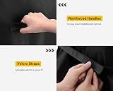 Dokon Premium BBQ Cover Waterproof 420D Oxford Large 76x66x109cm Black view 5