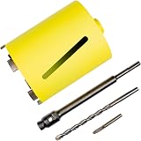 UK Drills Diamond Core Drill SDS+ Adaptor 10 x 240 mm for SDS Shank Drills view 3