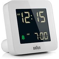 Braun BC09G Digitalwecker Mit Crescendo-Alarm, Schlummerfunktion & LCD-Display – Kompakt & Praktisch