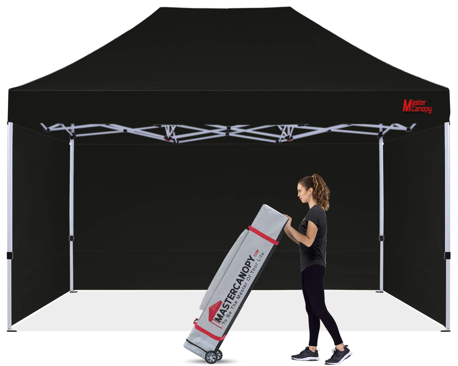 MASTERCANOPY Durable Popup Canopy Tent Heavy 10x15 Duty Instant Canopy