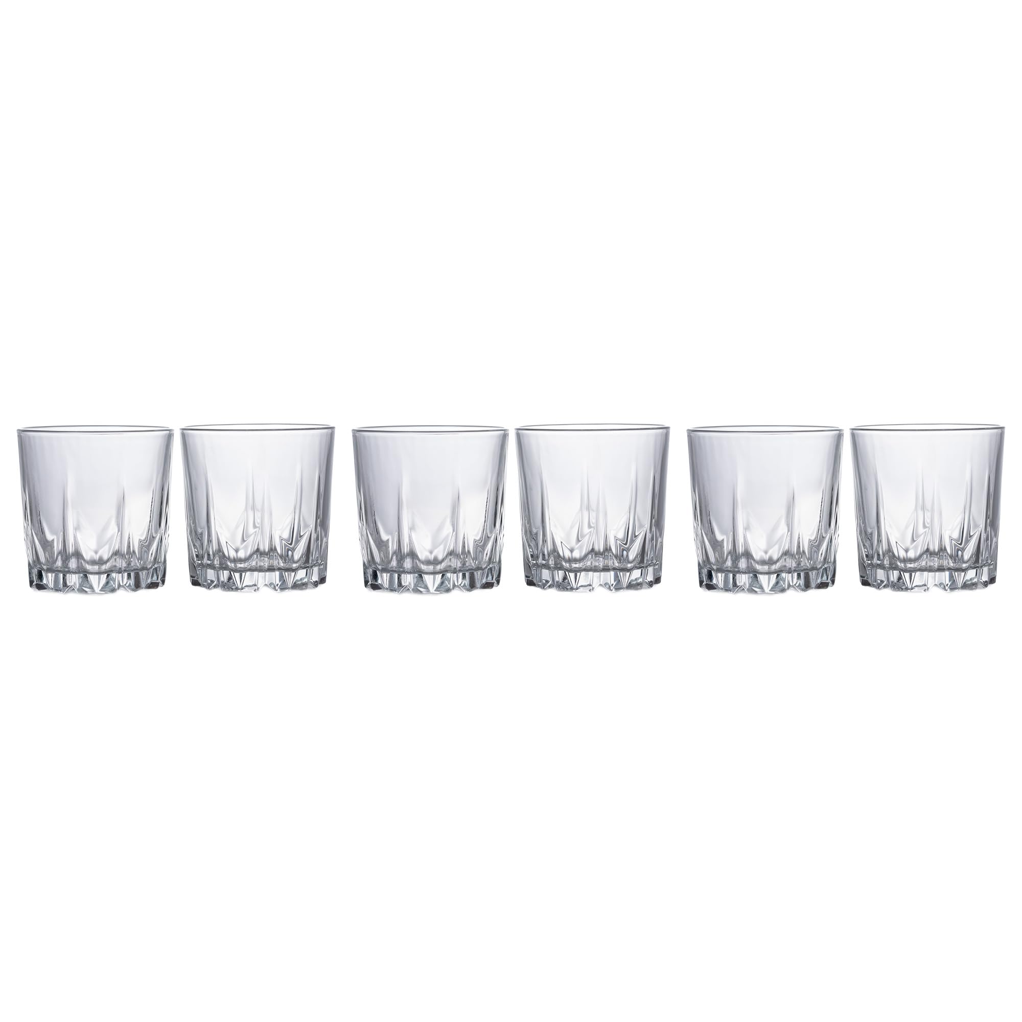 Pasabahce Dajar Glass Whisky Glasses 300ml