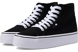 DC Shoes Womens Dc Women's Manual Hi Platform Skate Shoe Skate Shoe