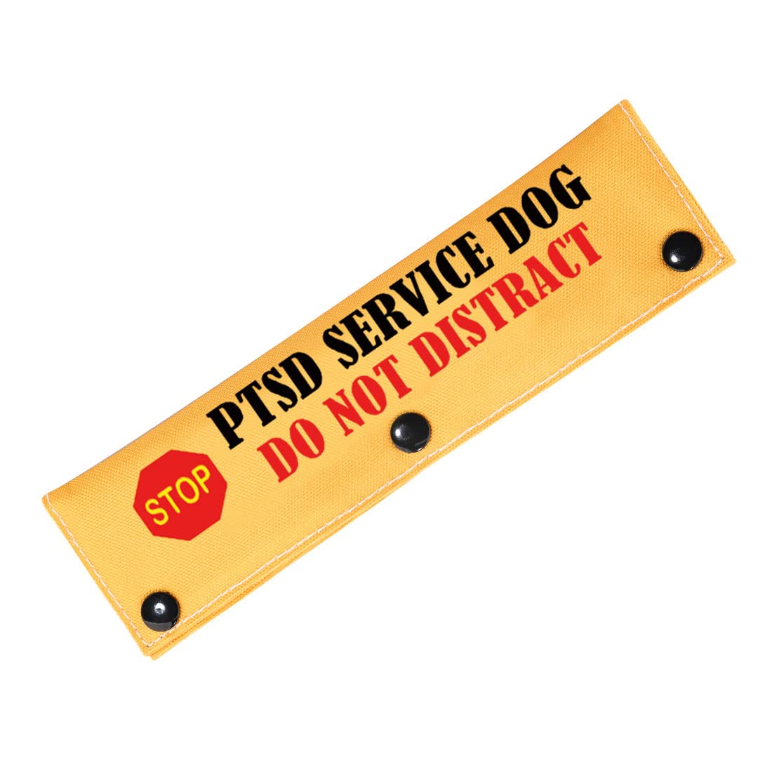 PTSD Service Dog Do Not Distract Alert Dog Leash Wrap PTSD Service Dog Leash Sleeve PTSD Assistance Dog Alert Gift (Do Not Distract-D)