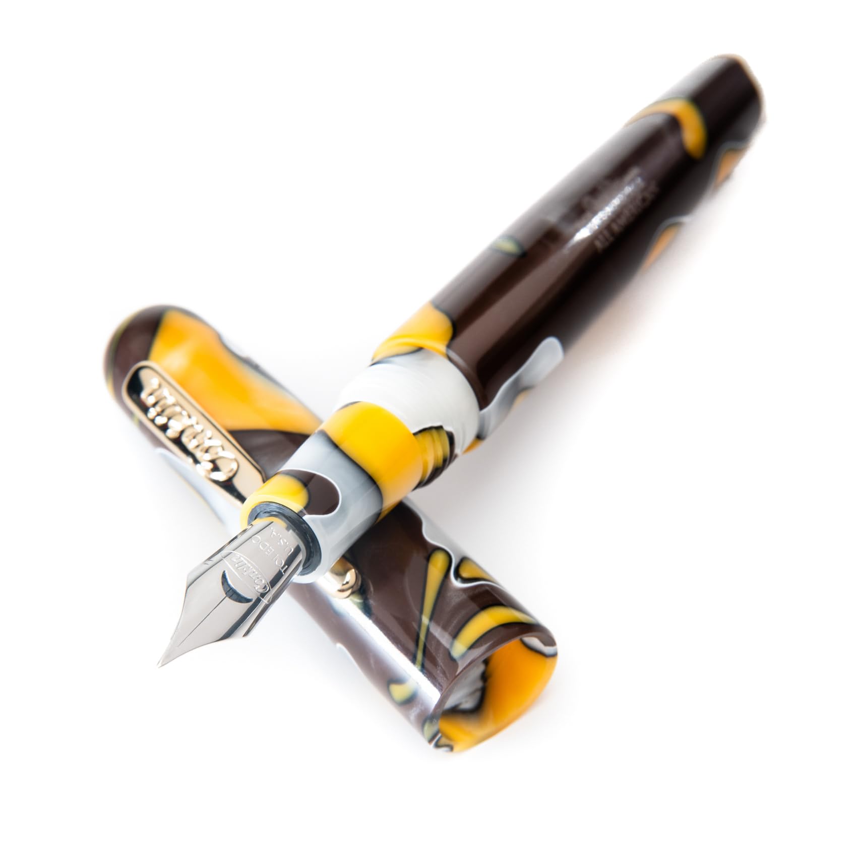 Conklin All American Medium Nib Fountain Pen - Yellowstone