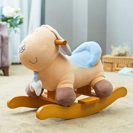 puppy rocking horse