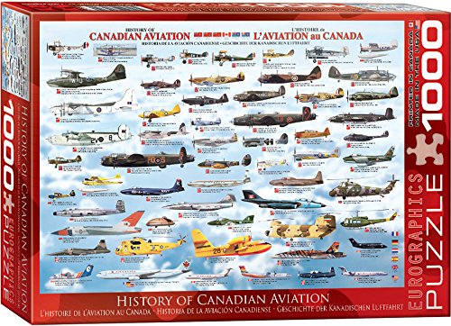 EuroGraphics History Canadian Aviation 1000 Piece Puzzle