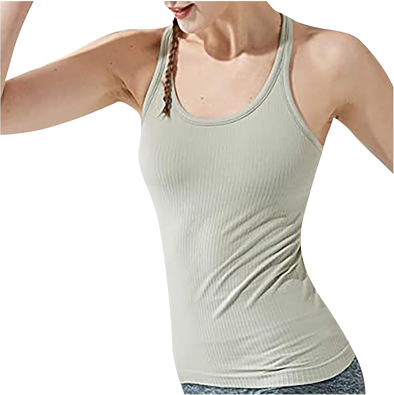 Yvette Sport BH Für Damen - Bügelloser Yoga BH Mit Polsterung & Racerback