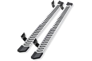 COMNOVA AUTOPART COMNOVA OE Style 6 Inch Side Running Boards Nerf Bars Side Steps Side Bars Fit 1999-2016 Ford F250 F350 Super Duty Extended Cab Pickup 3/4 Size Rear Doors.