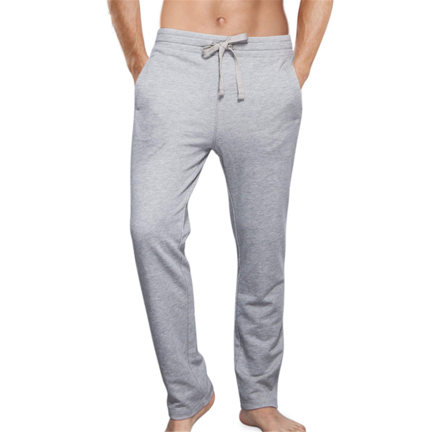 Mens Cotton Sleep Bottoms Pajamas Lounge Pants Pantalon ...