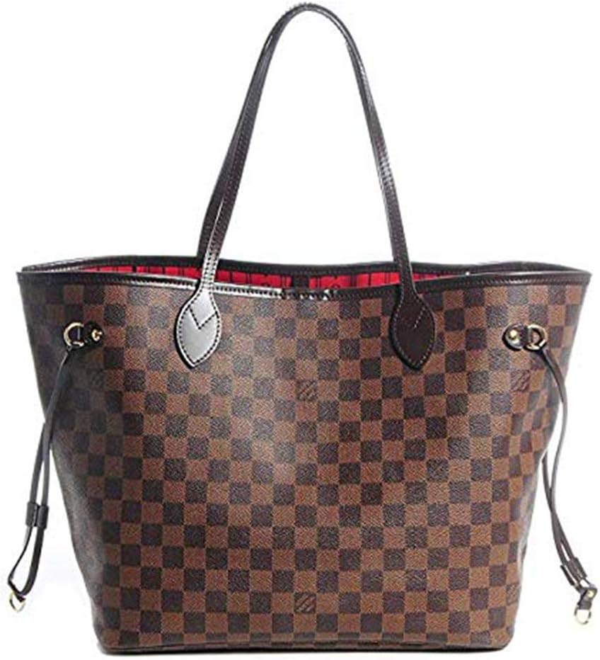 Sexypig Women's Shoulder Bag, Large-Capacity Handbag Women's Storage Bag One-Shoulder Fashion Bag (A,Zipper) (B,Hook),Brown,A