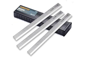 POWERTEC 148071 8-Inch HSS Jointer Knives for Delta 37-350/370380, Set of 3