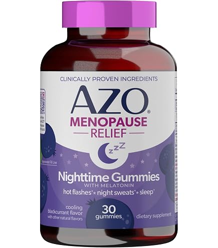 Amazon.com: AZO® Daytime Menopause Gummies for Women, Clinically
